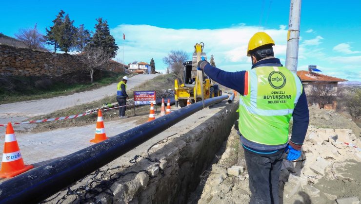 Çal’ın Üç Mahallesinde Su Sorununa 10 Milyonluk Neşter: Eski Hat Tarihe Karıştı