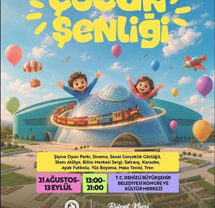 DENİZLİ BÜYÜKŞEHİR’DEN ÇOCUKLARA YAZ SÜRPRİZİ